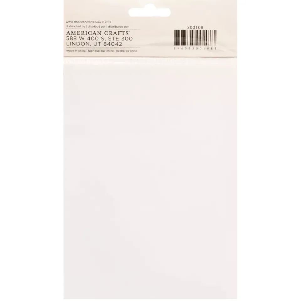 SUPER OFERTA **30%** Pack 6 Tarjetas y Sobres Oranges Bazzill