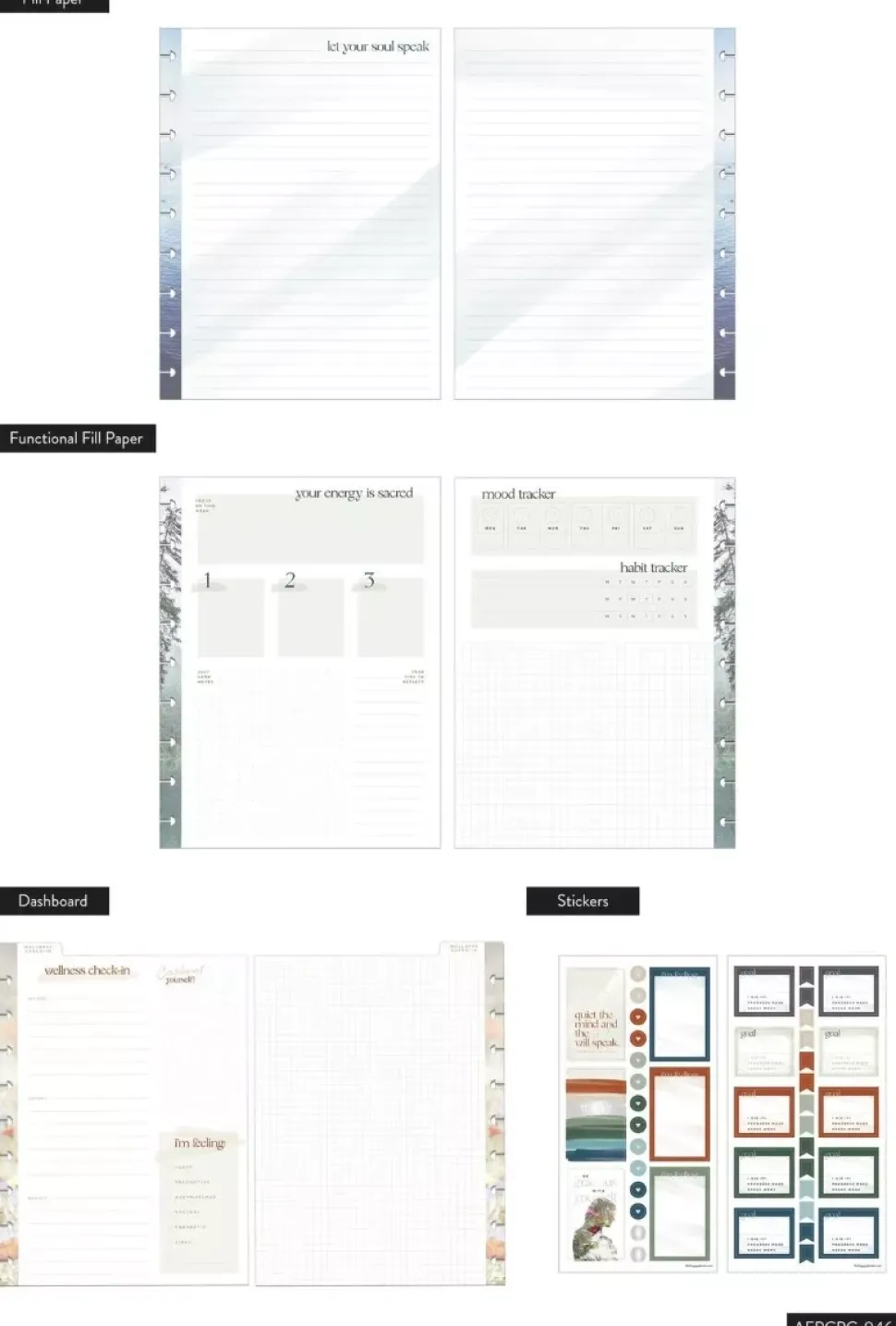 SUPER OFERTA **40%** Pack Companion Classic Let Your Heart Wander Happy Planner