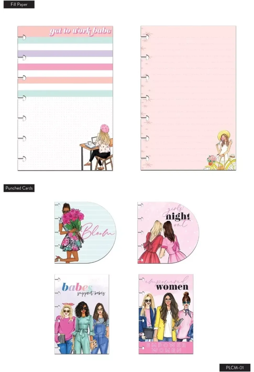 SUPER OFERTA **30%** Pack de Accesorios Mini Companion Rongrong x Happy Planner