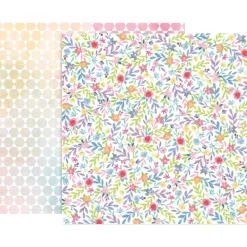 SUPER OFERTA **40%** Papel #23 Bloom Street Paige Evans Pink Paislee 30x30cm