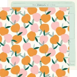 SUPER OFERTA **40%** Papel Peachy Sunny Days Maggie Holmes 30x30cm