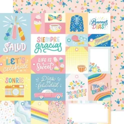 SUPER OFERTA **40%** Papel Salud ¡Buenos Días! Obed Marshall 30x30cm