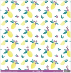 SUPER OFERTA **40%** Papel Vellum Limones Brisa Sweet Möma 30x30cm