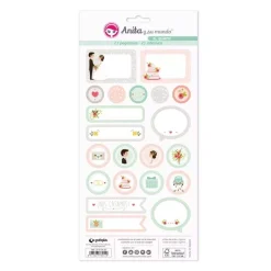 SUPER OFERTA **50%** Pegatinas Sí, quiero Anita y su mundo