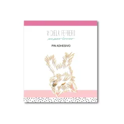 SUPER OFERTA **40%** Pin adhesivo Terrier Paper Lover Micaela Ferrero