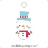 SUPER OFERTA **30%** Pin de muñeco de nieve Doodlebug