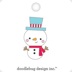 SUPER OFERTA **30%** Pin de muñeco de nieve Doodlebug