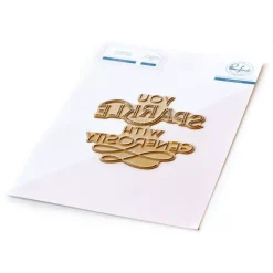 SUPER OFERTA **30%** Placa Compatible Con Glimmer You Sparkle PinkFresh Studio