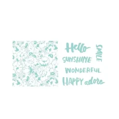 SUPER OFERTA **40%** Placas de impresión Script Letterpress