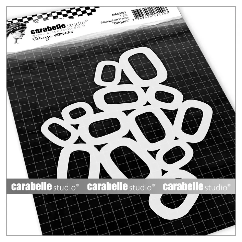 SUPER OFERTA **40%** Plantilla de Stencil Ladrillos Carabelle A6