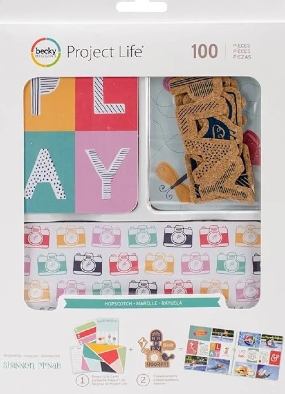 SUPER OFERTA **40%** Project Life Kit Hopscoth