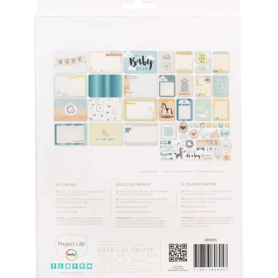 SUPER OFERTA **40%** Project Life Value Kit Little You Boys