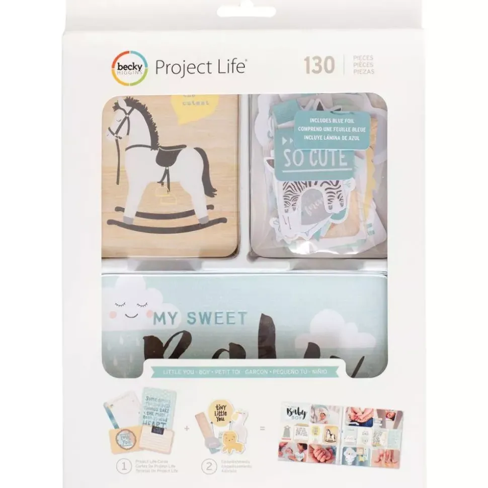 SUPER OFERTA **40%** Project Life Value Kit Little You Boys