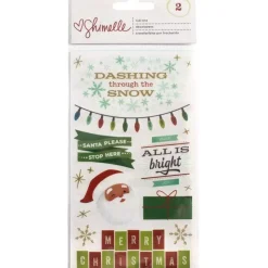 SUPER OFERTA **60%** Rub-on Transferible Christmas Magic Shimelle