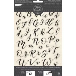 SUPER OFERTA **40%** Sellos transparentes Bouncy Abecedario Kelly Creates