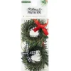 SUPER OFERTA **40%** Set 4 Coronas Mittens & Mistletoe Crate Paper