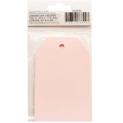 SUPER OFERTA **40%** Set 20 Mini Etiquetas Pink Frosting Bazzill