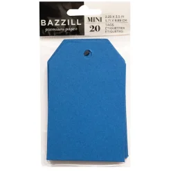 SUPER OFERTA **30%** Set 20 Mini Etiquetas Huckleberry Pie Bazzill