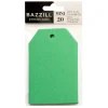 SUPER OFERTA **30%** Set 20 Mini Etiquetas Green Apple Bazzill