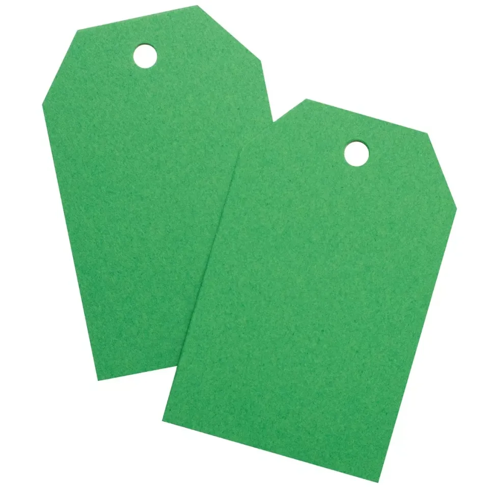 SUPER OFERTA **30%** Set 20 Mini Etiquetas Green Apple Bazzill