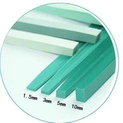 SUPER OFERTA **40%** Set 144 Tiras de papel Quilling colores pastel Manualmanía 9x75cm