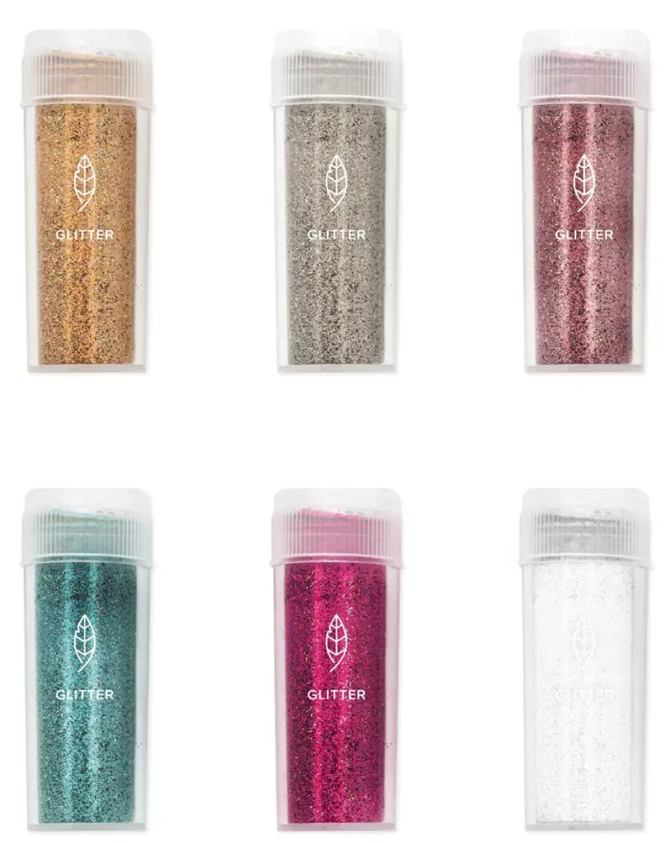 SUPER OFERTA **35%** Set de 6 glitters para Glue Quill We R Memory Keepers