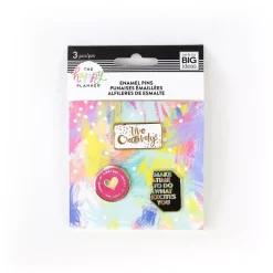 SUPER OFERTA **50%** Set de 3 pins Live Creatively para Create 365 Planner