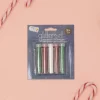 SUPER OFERTA **40%** Set de 5 Purpurinas Rojo y Verde Craft Sensations