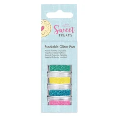 SUPER OFERTA **40%** Set de 4 purpurinas Sweet Treats