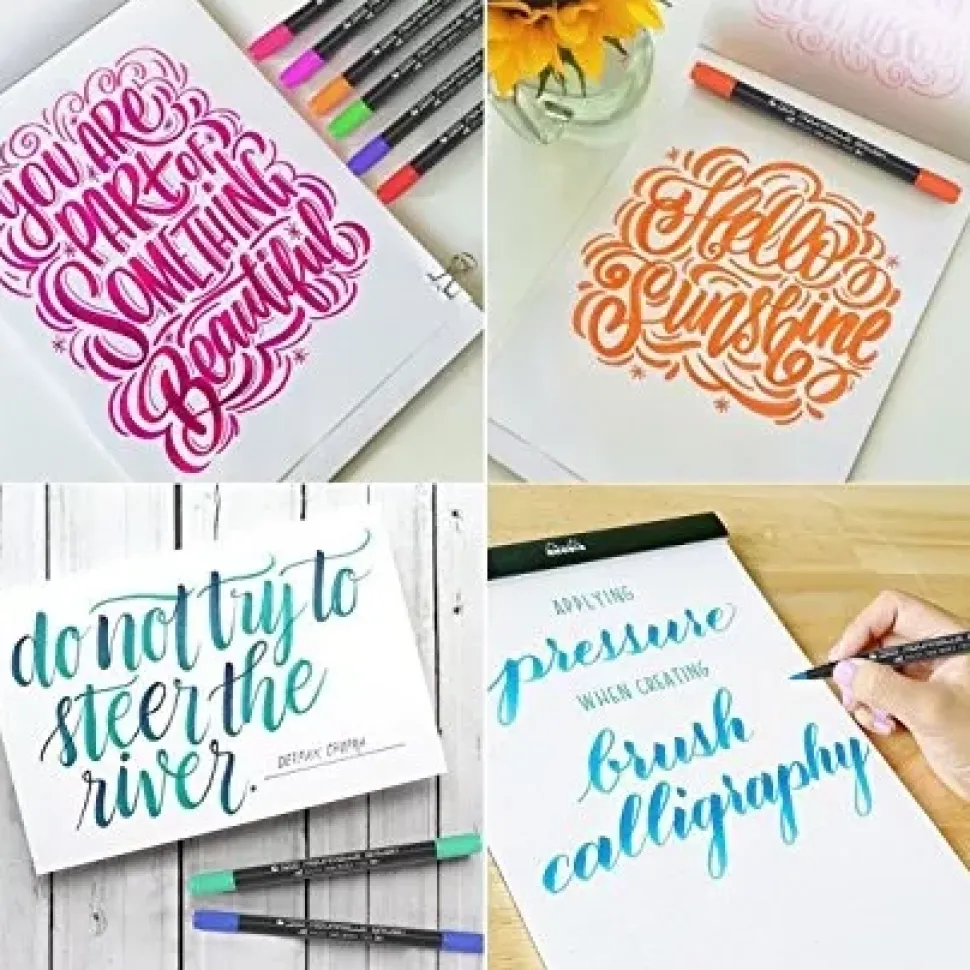 SUPER OFERTA **60%** Set de 12 rotuladores de doble punta Bianyo