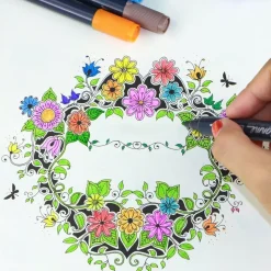 SUPER OFERTA **60%** Set de 12 rotuladores de doble punta Bianyo