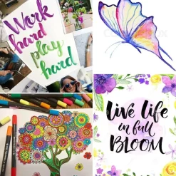 SUPER OFERTA **60%** Set de 12 rotuladores de doble punta Bianyo