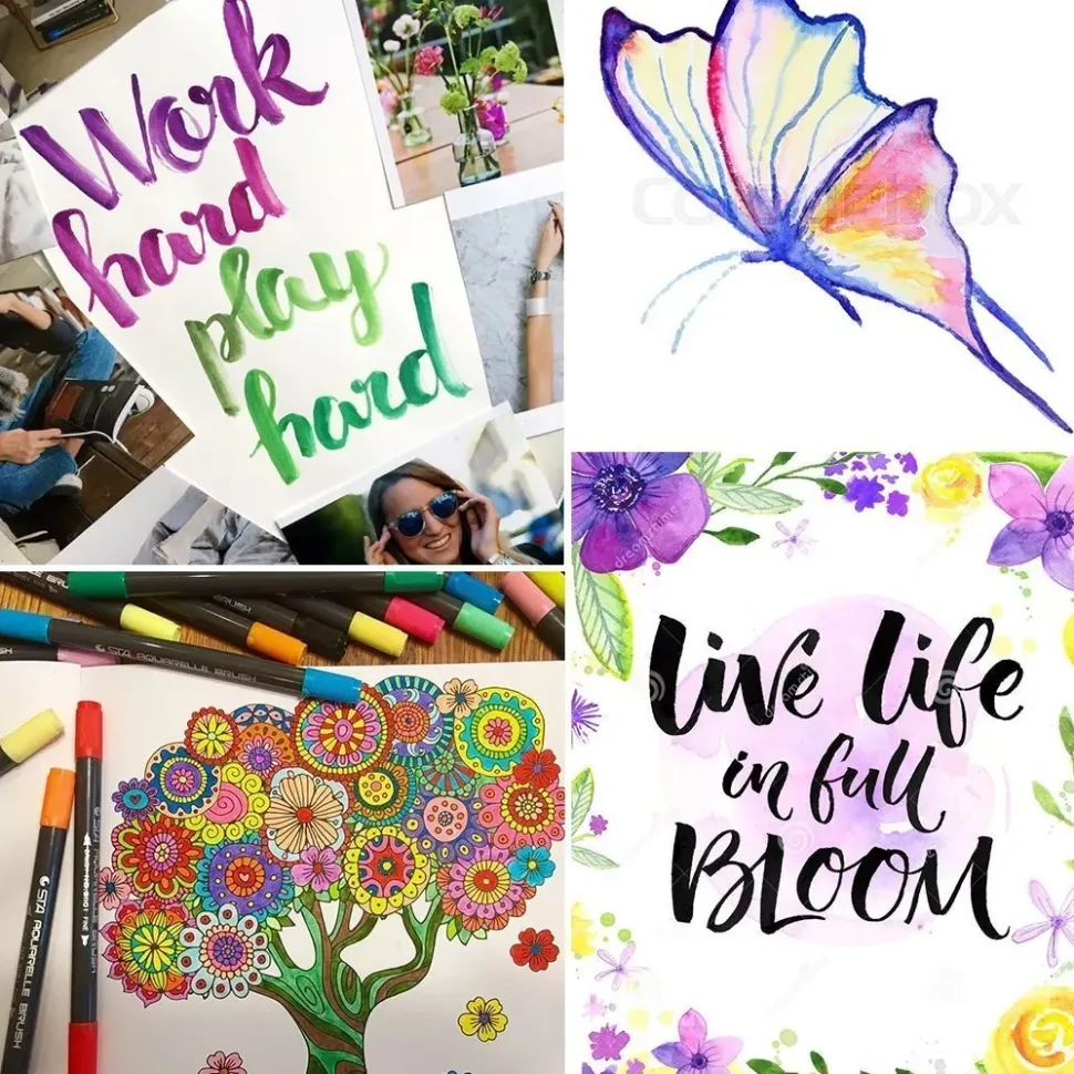 SUPER OFERTA **60%** Set de 12 rotuladores de doble punta Bianyo