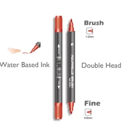 SUPER OFERTA **60%** Set de 12 rotuladores de doble punta Bianyo