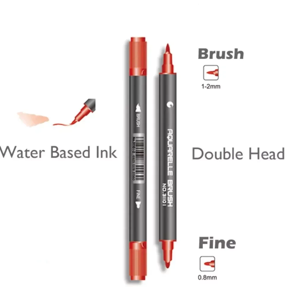 SUPER OFERTA **60%** Set de 12 rotuladores de doble punta Bianyo