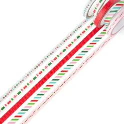 SUPER OFERTA **40%** Set de 5 washi tapes Christmas Gifts Craft Smith