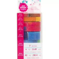 SUPER OFERTA **60%** Set de 7 Washi Tape Palette Mixed Media Jane Davenport