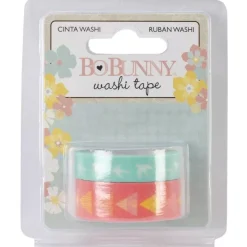SUPER OFERTA **30%** Set de 2 washi tapes Baby Bump BoBunny