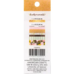 SUPER OFERTA **50%** Set de 8 washi tapes Lovely Moments Pebbles