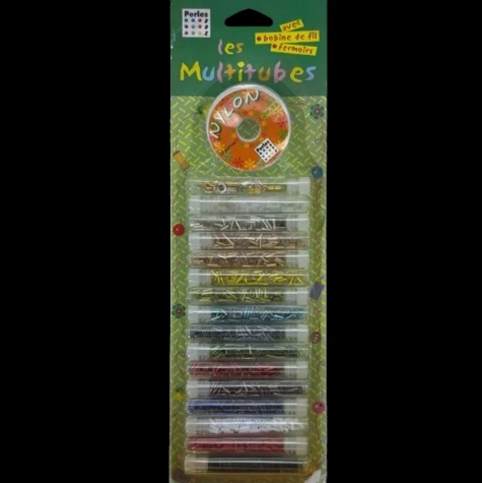 SUPER OFERTA **40%** Set de abalorios cilindro largo