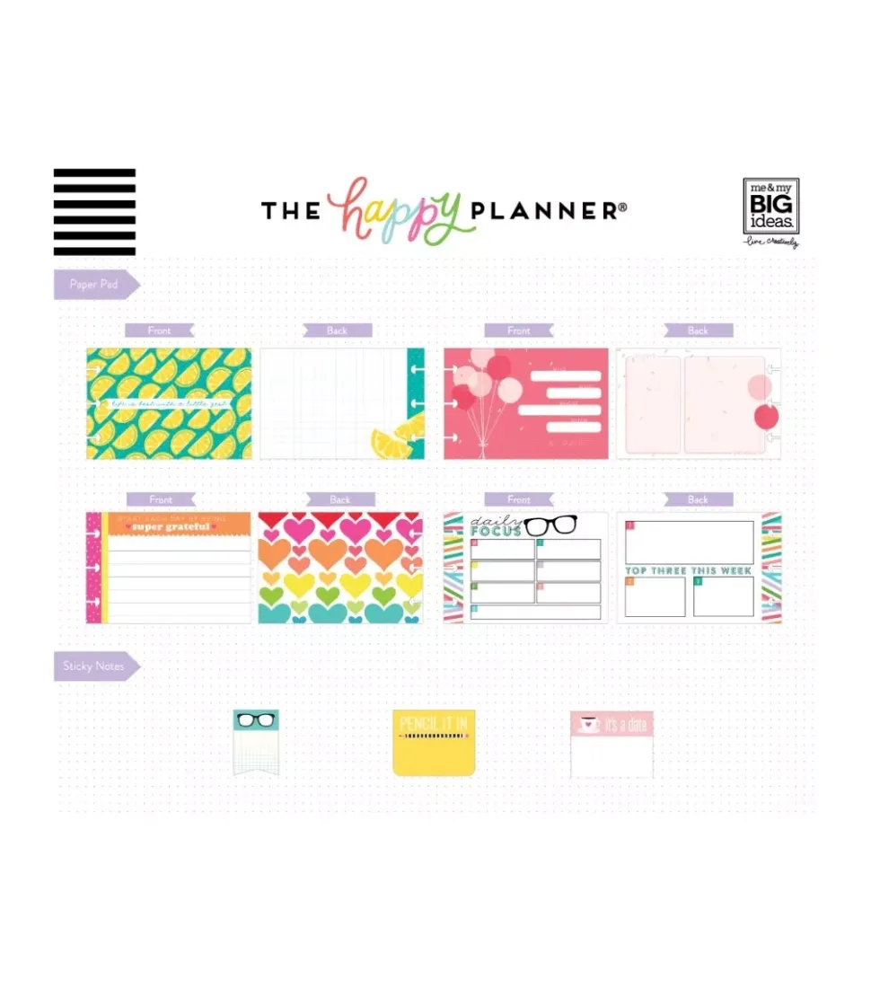 SUPER OFERTA **30%** Set de complementos Super Fun Happy Planner