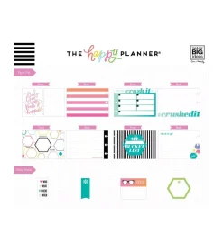 SUPER OFERTA **30%** Set de complementos Productivity Happy Planner