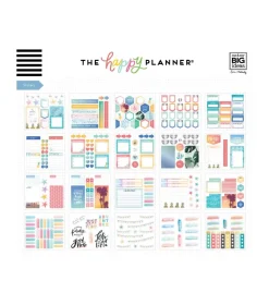 SUPER OFERTA **40%** Set de complementos Beach Vibes Happy Planner