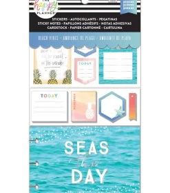 SUPER OFERTA **40%** Set de complementos Beach Vibes Happy Planner