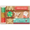 SUPER OFERTA **40%** Set de Etiquetas de Regalo Santa & Friends Docrafts