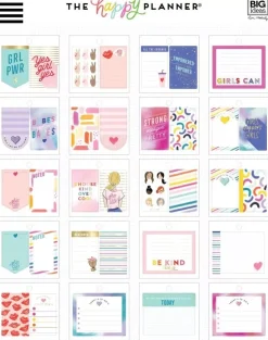 SUPER OFERTA **40%** Set de mini stickers Encourager Happy Planner