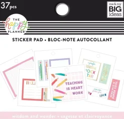 SUPER OFERTA **70%** Set de Mini Stickers Wisdom & Wonder Happy Planner Edición 2020