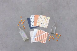 SUPER OFERTA **40%** Set de Papeles After Dark Minc 15x15cm