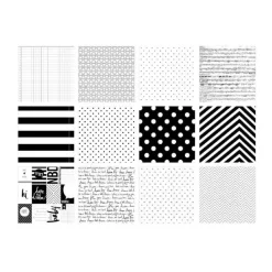 SUPER OFERTA **40%** Set de papeles Signature para Minc 15x15 cm.