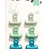 SUPER OFERTA **40%** Set de pinzas verdes Heidi Swapp